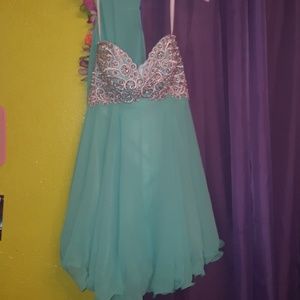 Strapless dress